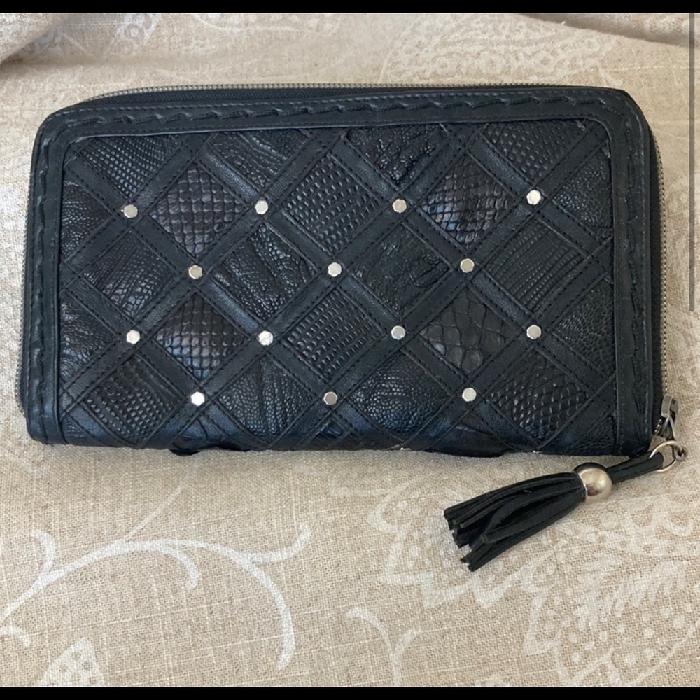 Corral Boot Company Black Wallet